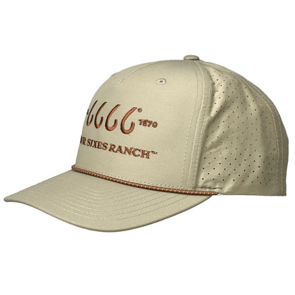 Four Sixes Ranch Performance Rope Cap