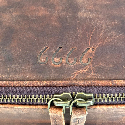 Leather Train Case