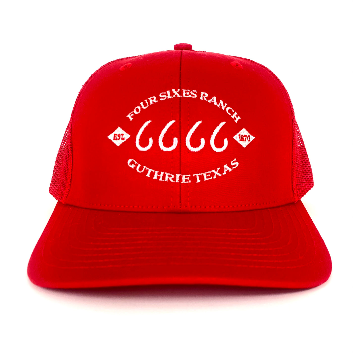 6666 Guthrie TX Trucker-Red