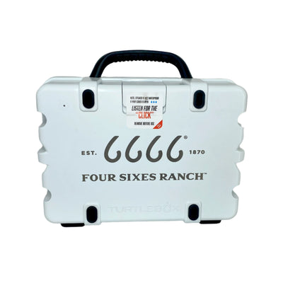 6666 Branded Turtlebox Bluetooth Speaker-White