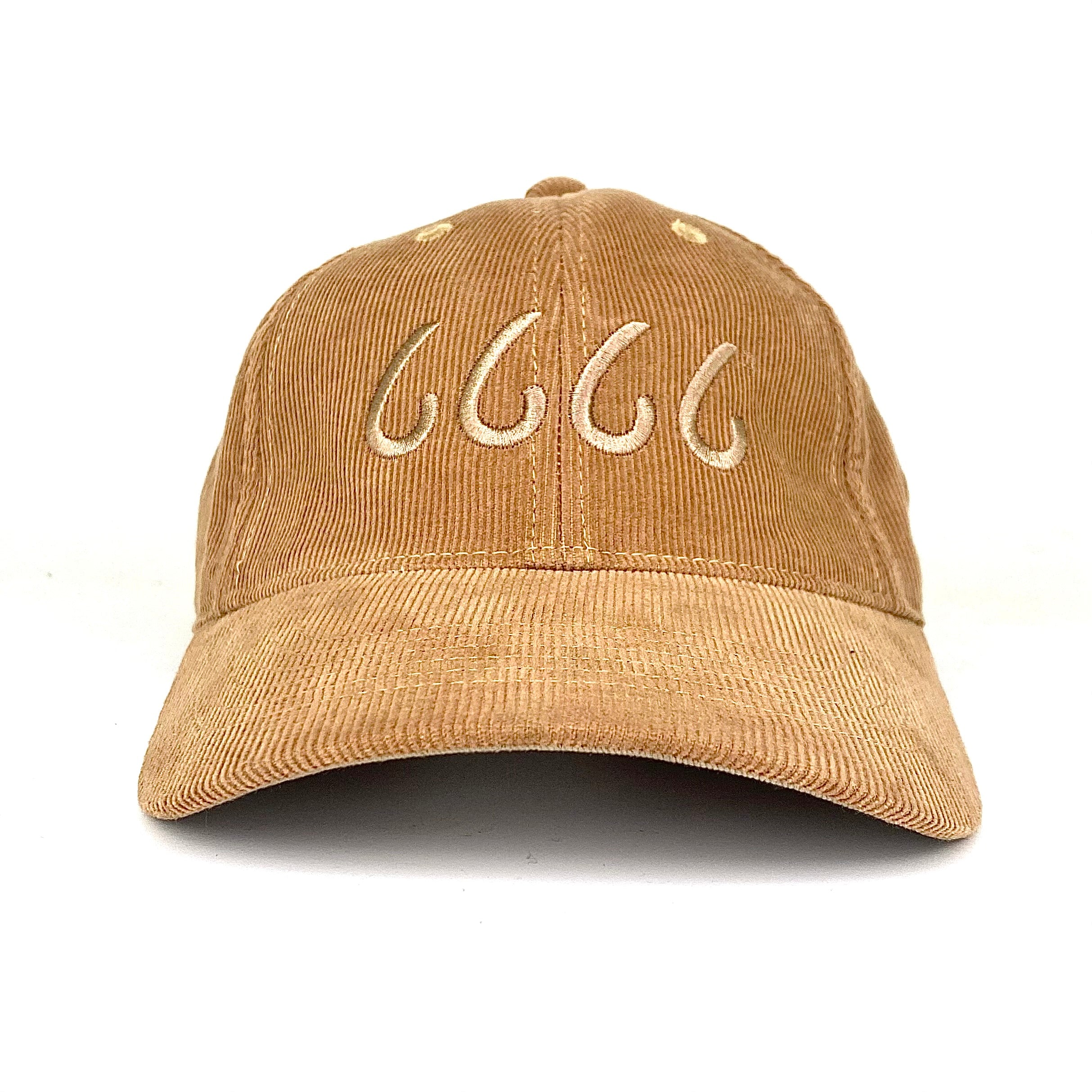 Four Sixes Corduroy Cap in Beige