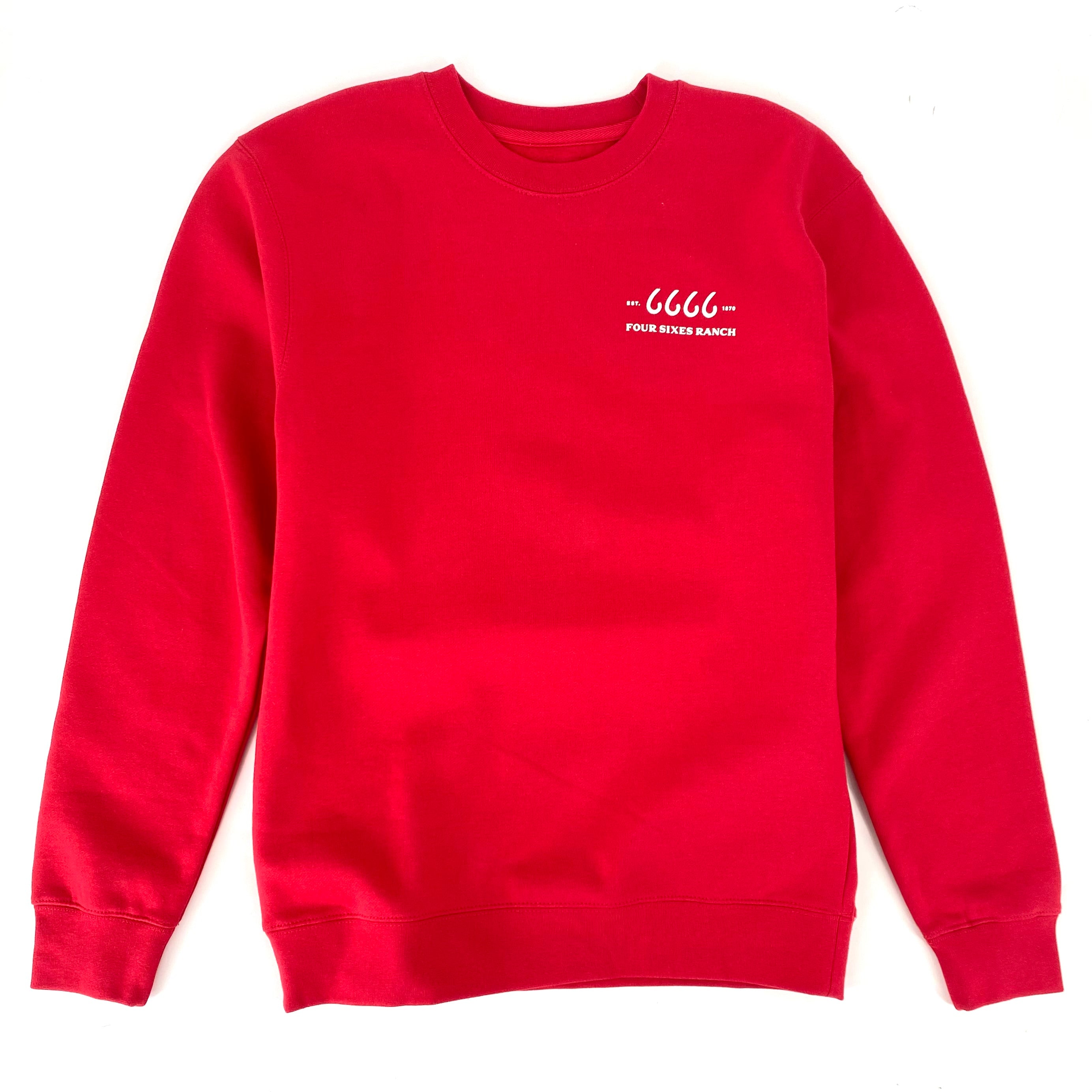Beef Crewneck Sweatshirt-Red
