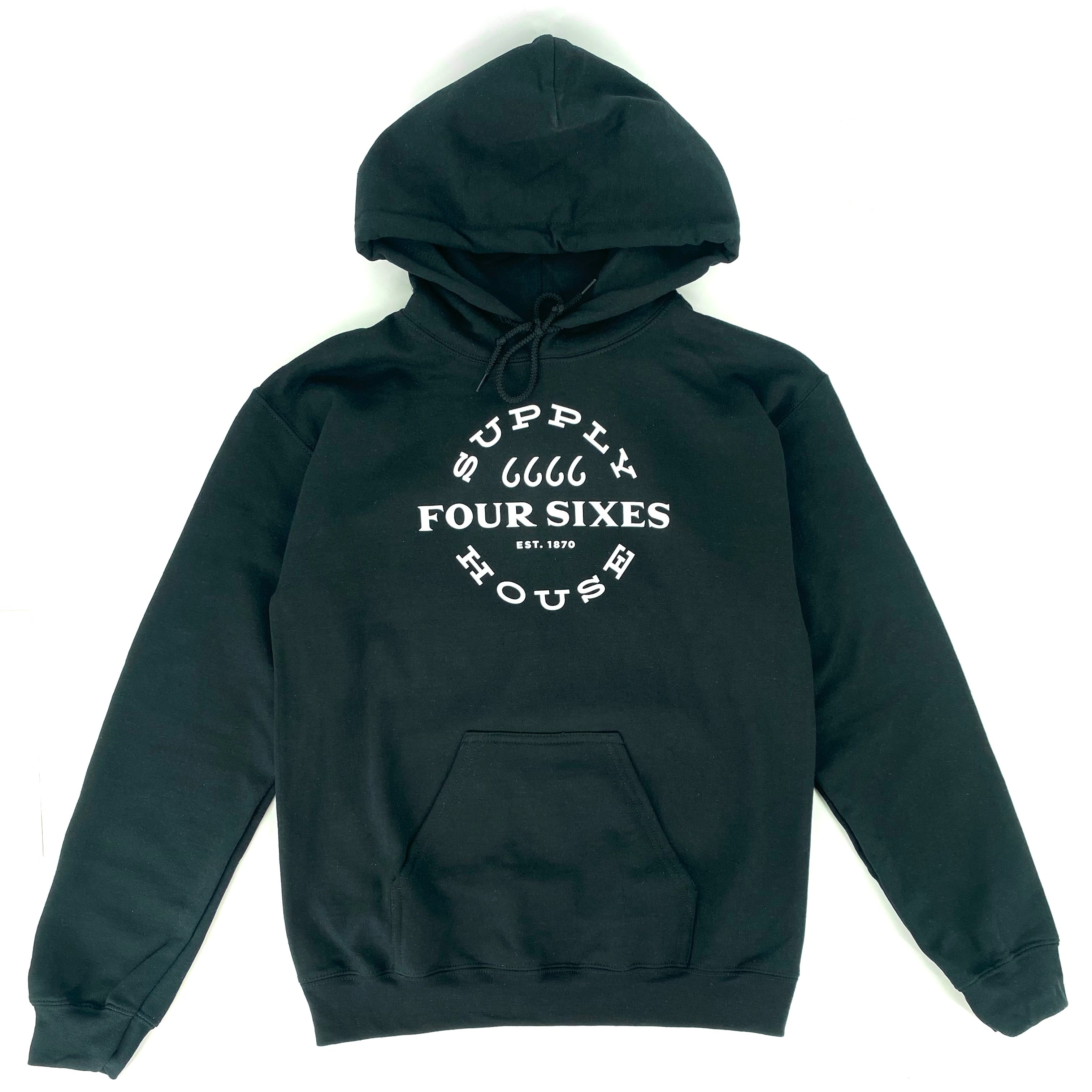 Supply House Hoodie-Black