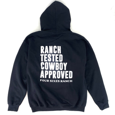 Ranch Tested Hoodie-Black