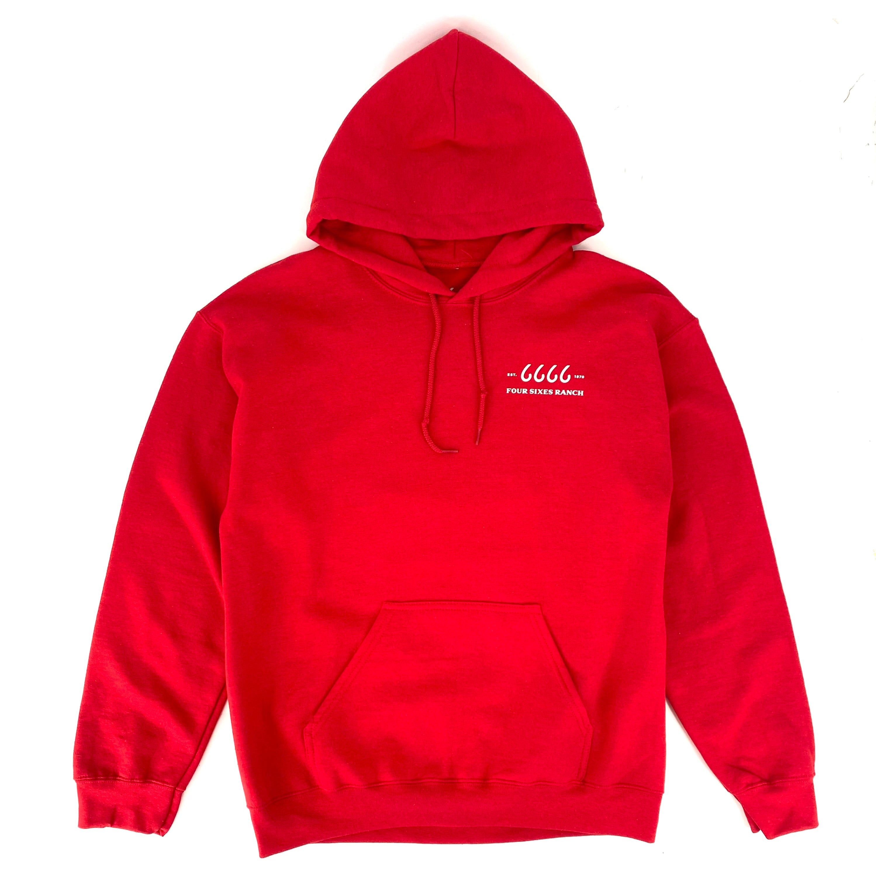 Ranch Tested Hoodie-Red
