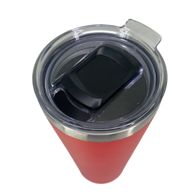 Four Sixes 28oz Stainless Steel Tumbler-Red