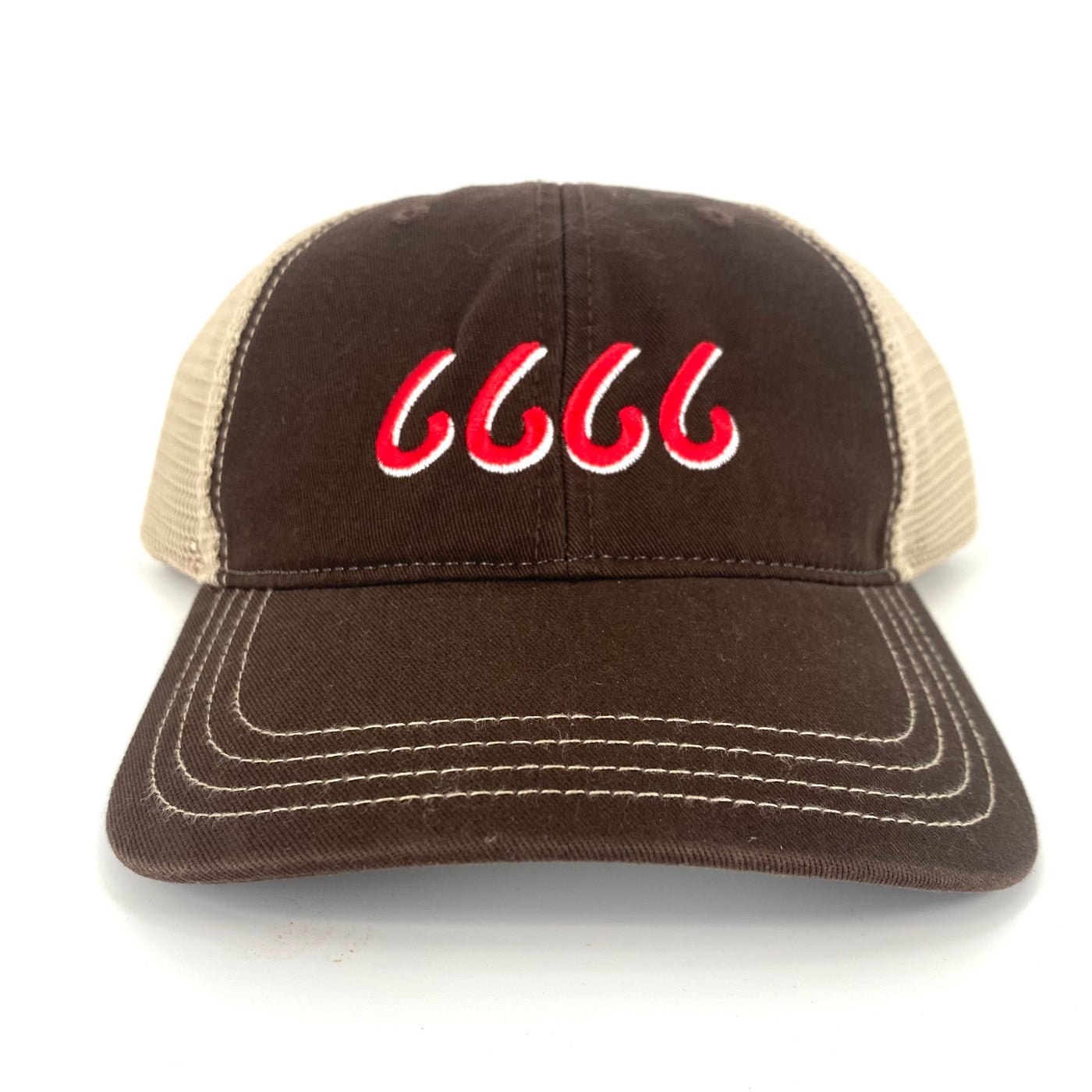 Four Sixes Relaxed Cap-Brown/Khaki