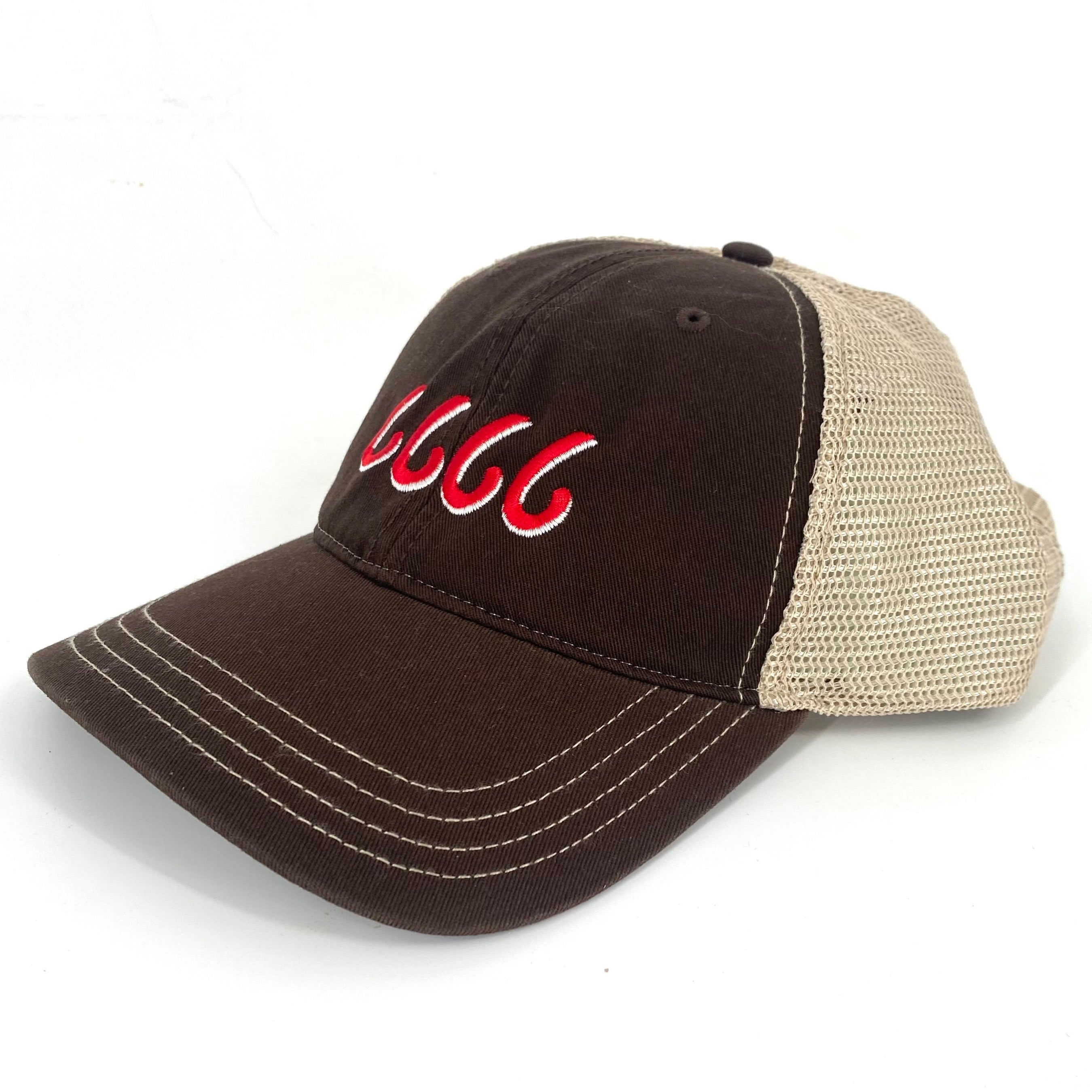 Four Sixes Relaxed Cap - Brown/Khaki
