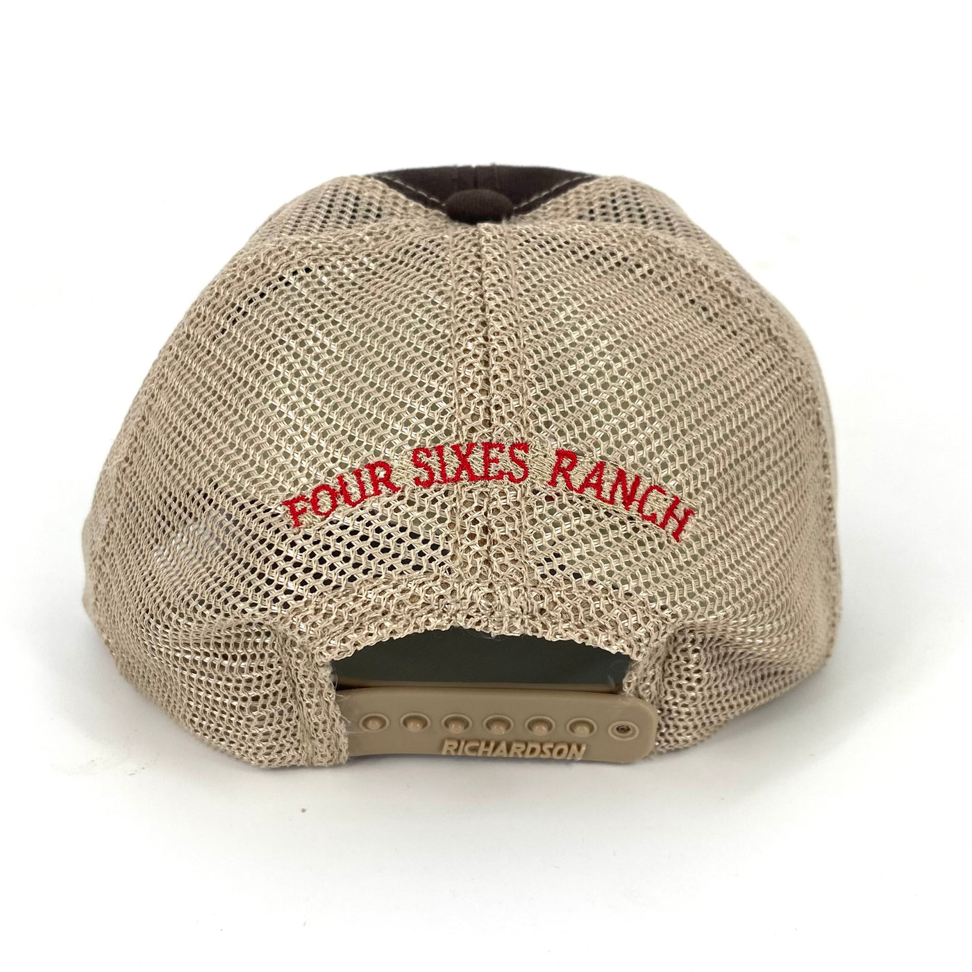 Four Sixes Relaxed Cap-Brown/Khaki