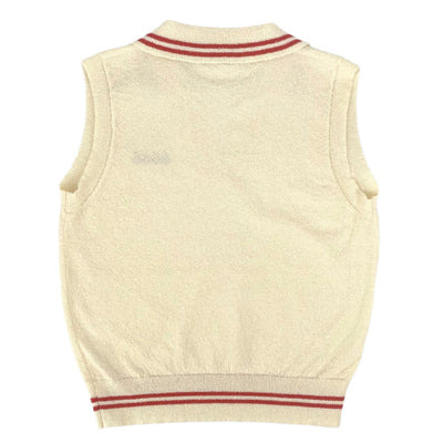 Four Sixes Lightweight Striped Collar Tank Top