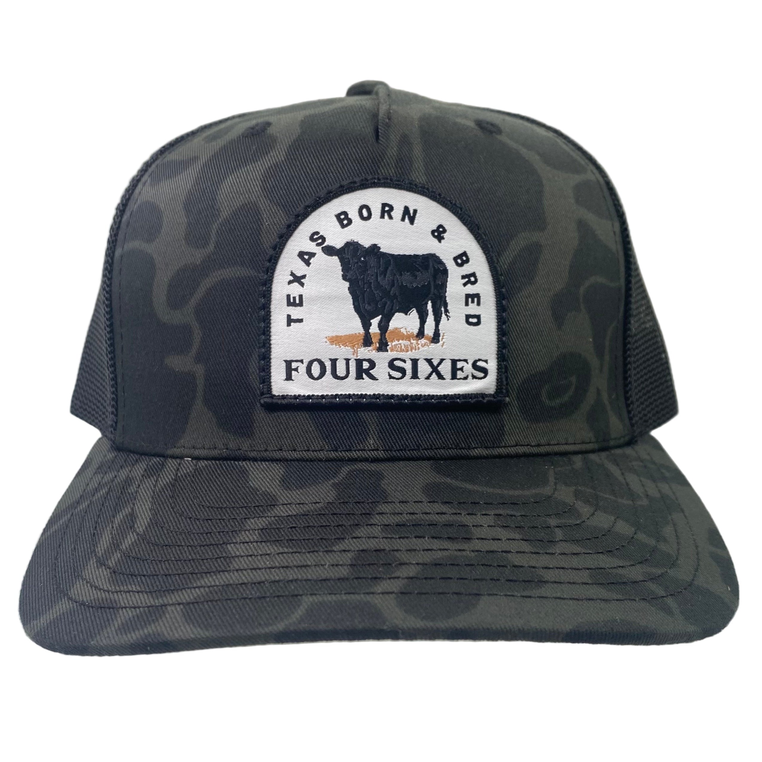 Texas Born/Bred Richardson 112 Trucker-Black/Grey