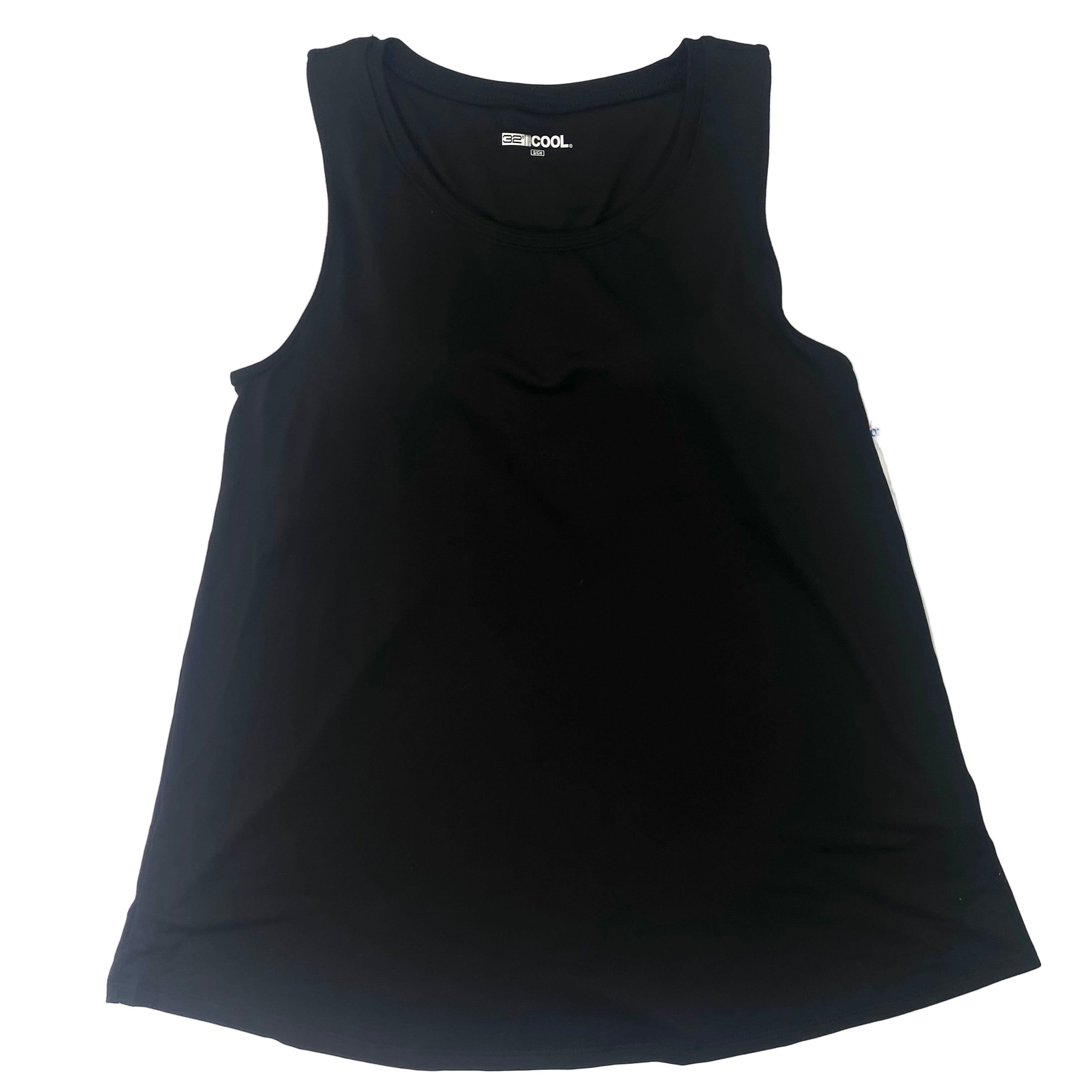Four Sixes Women's Cool Flowy Bra Tank-Black