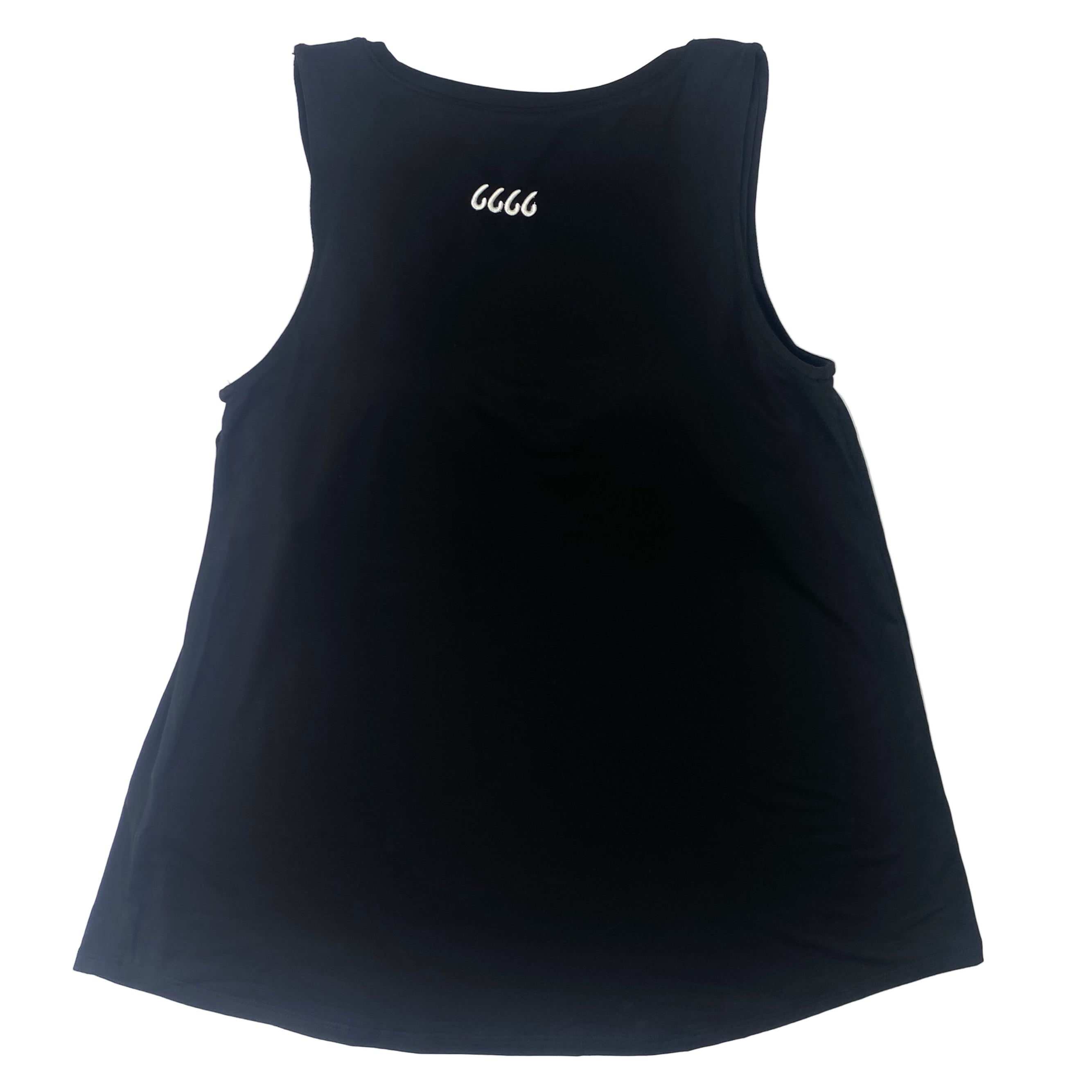 Four Sixes Women's Cool Flowy Bra Tank-Black
