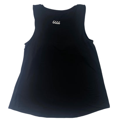 Four Sixes Women's Cool Flowy Bra Tank-Black