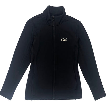 Four Sixes Women's Grid Tech Jacket-Black