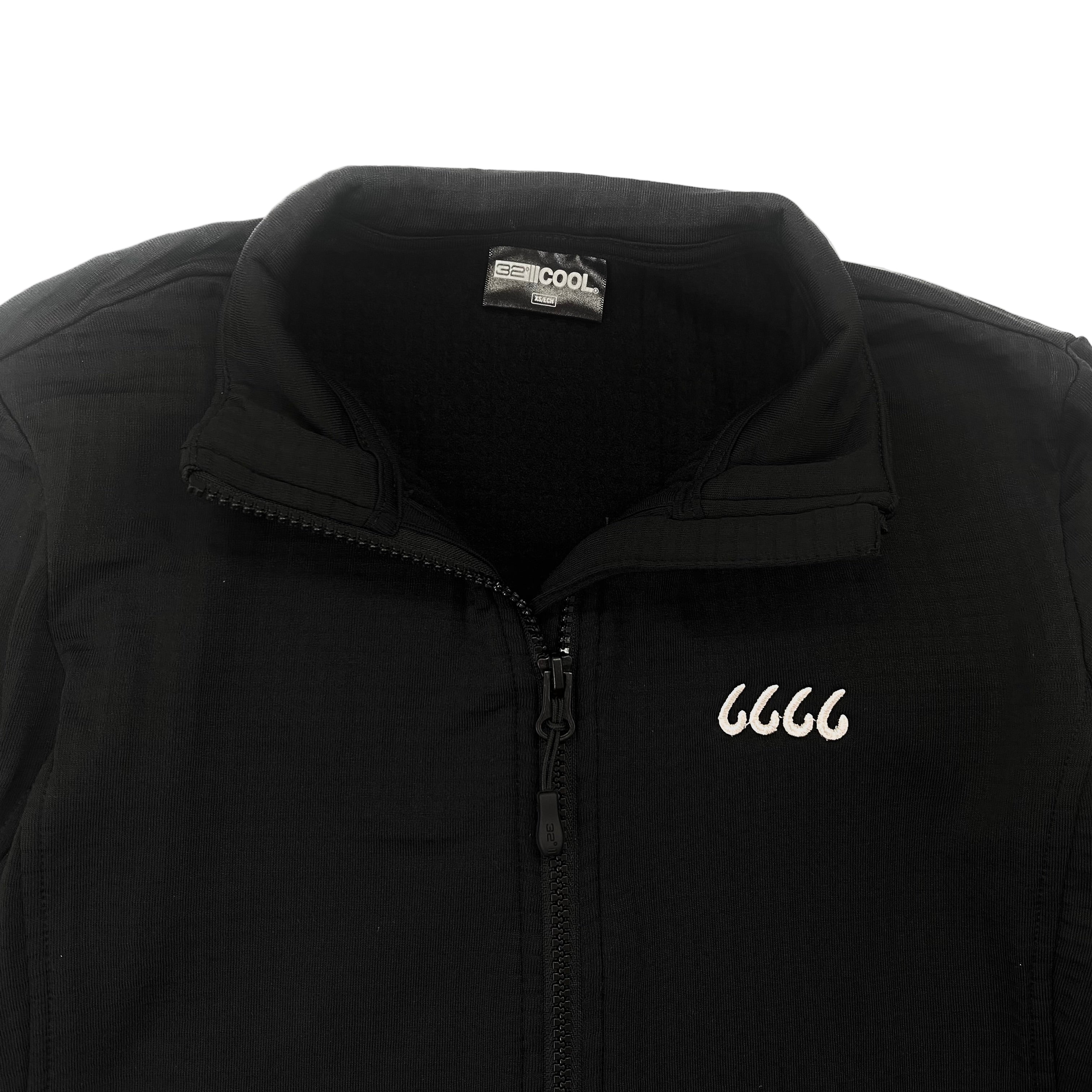 Four Sixes Women's Grid Tech Jacket-Black