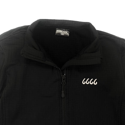 Four Sixes Women's Grid Tech Jacket-Black