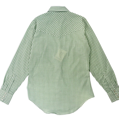 Ely Cattleman Women's Cowboygirl Snap Shirt-Sage Brush Gingham