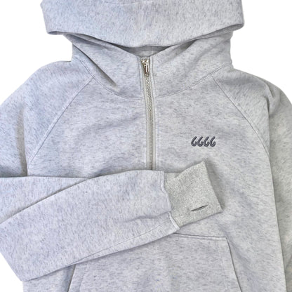 Four Sixes Half-Zip Fleece-Lined Pullover Sweatshirt
