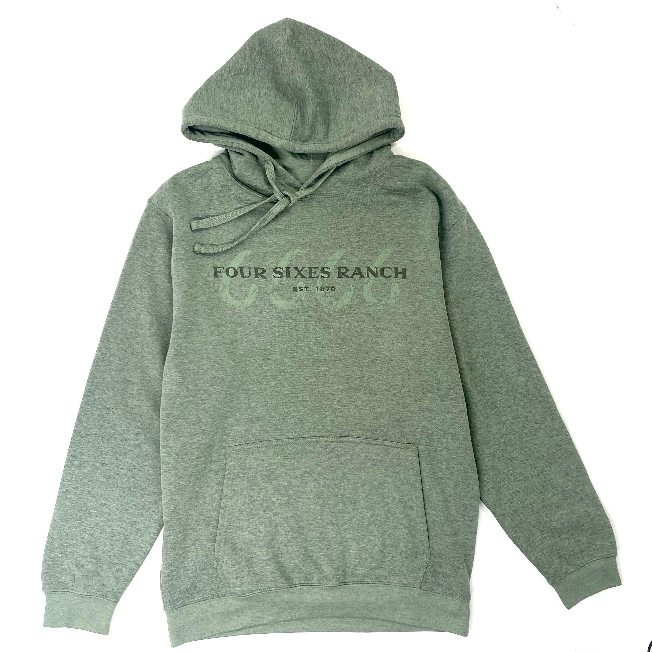 Four Sixes Logo Hoodie-Bamboo