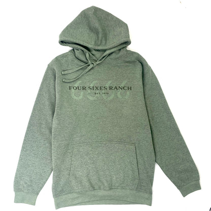 Four Sixes Logo Hoodie-Bamboo