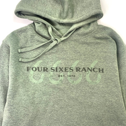 Four Sixes Logo Hoodie-Bamboo