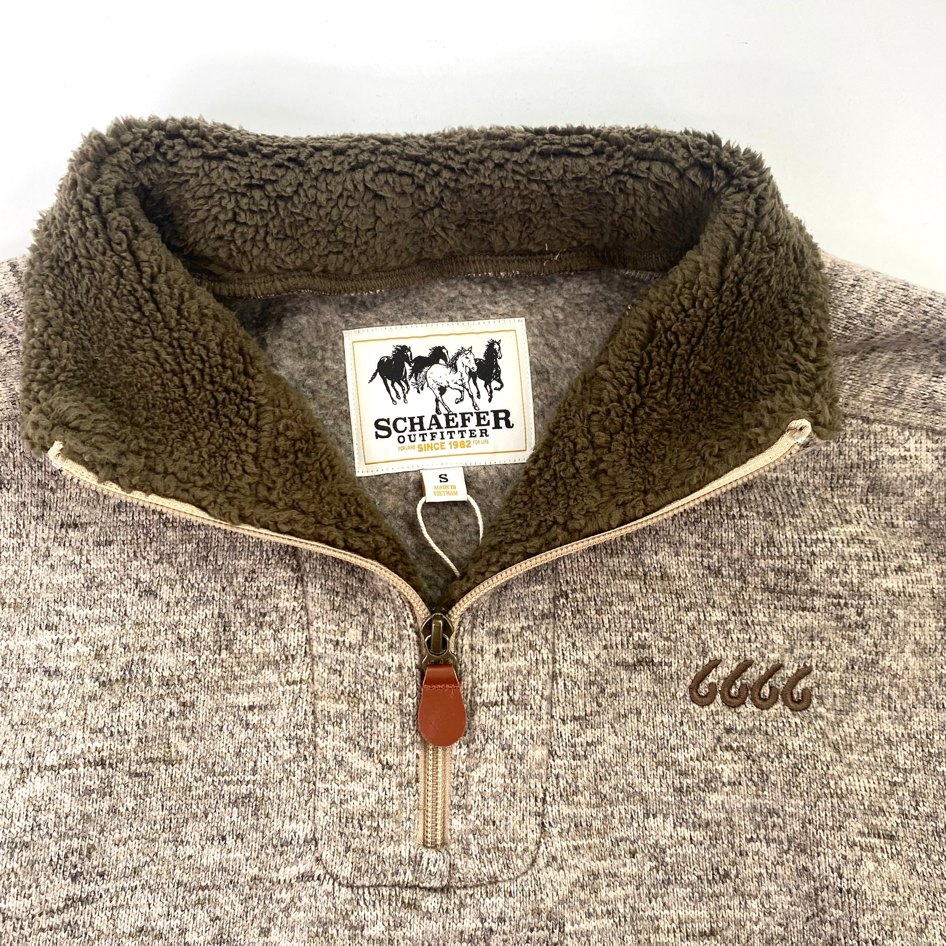 Schaefer Elkhorn Pullover-Taupe