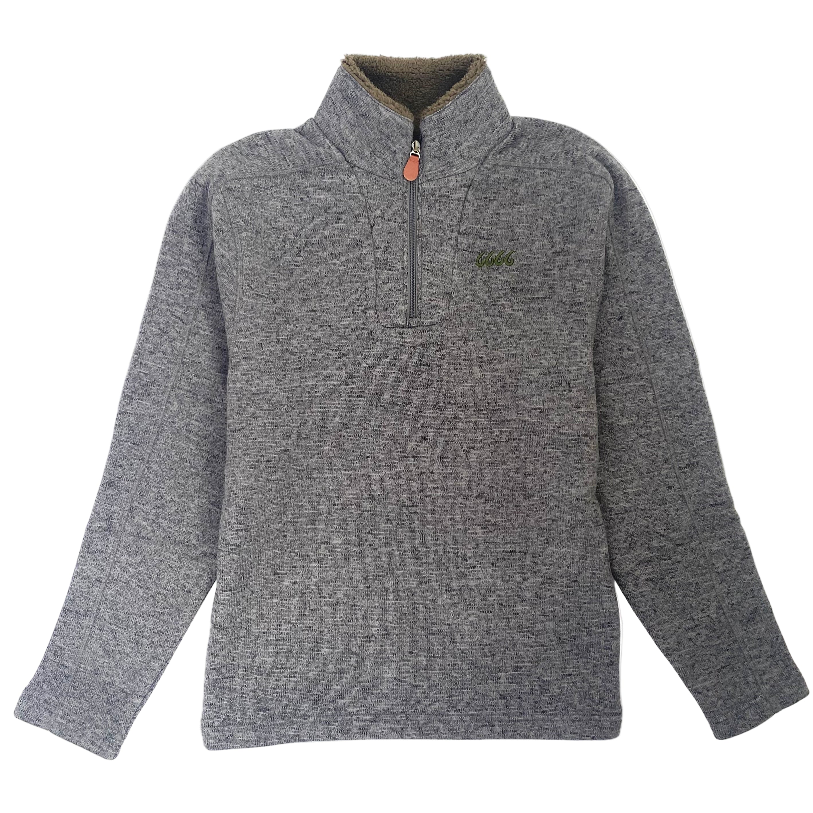 Schaefer Elkhorn Pullover-Heather Gray