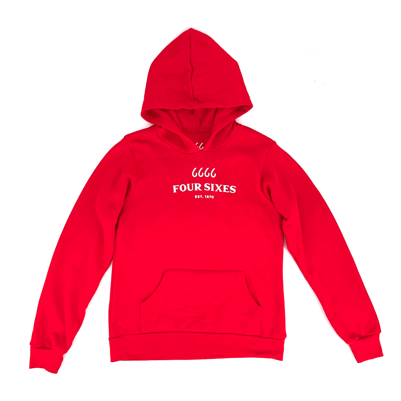 Youth Logo Hoodie - Red