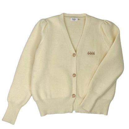 Button Down V-Neck Cardigan