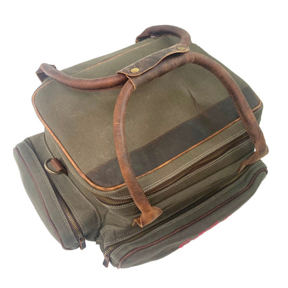 Green Canvas Range/Field Bag