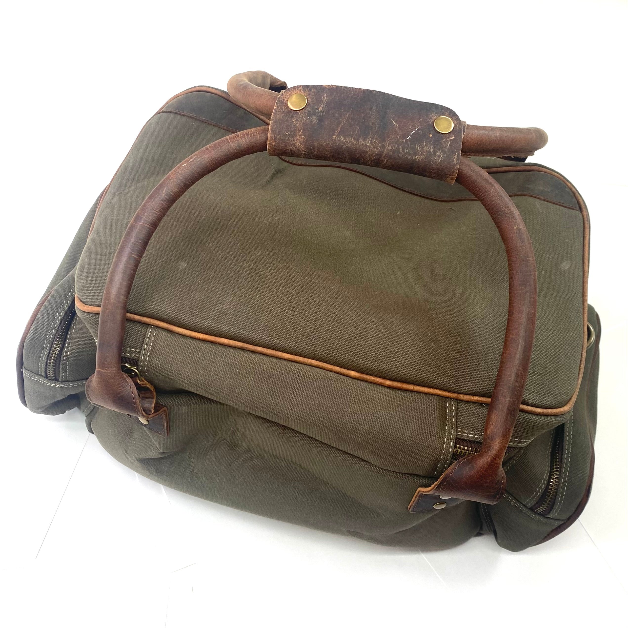 Green Canvas Range/Field Bag