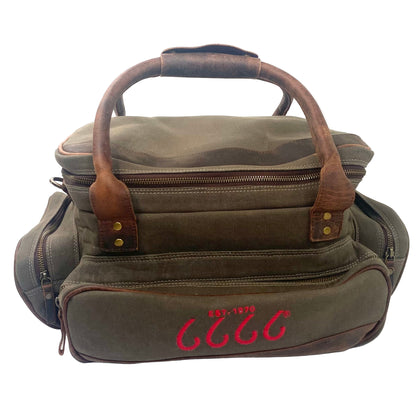 Green Canvas Range/Field Bag