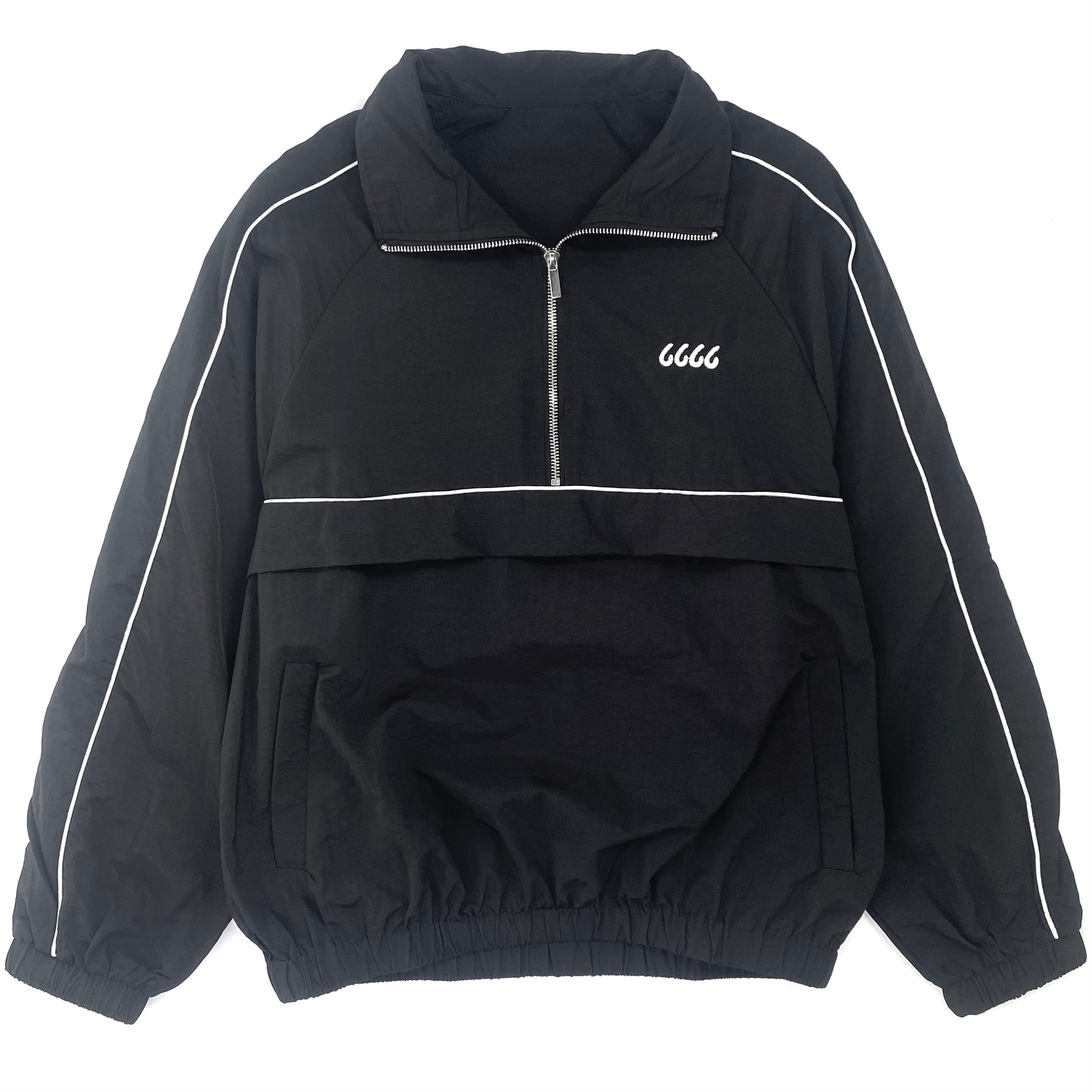 Half-Zip Oversized Jacket - Black – Shop 6666 Ranch
