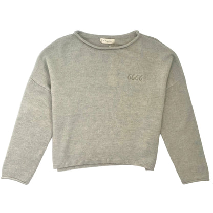 Knit Rolled Neck Sweater