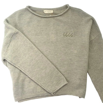 Knit Rolled Neck Sweater