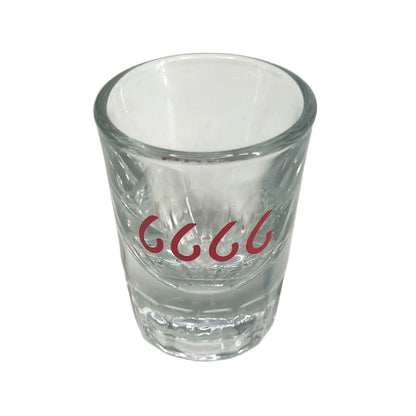 Shot Glass- Small Four Sixes