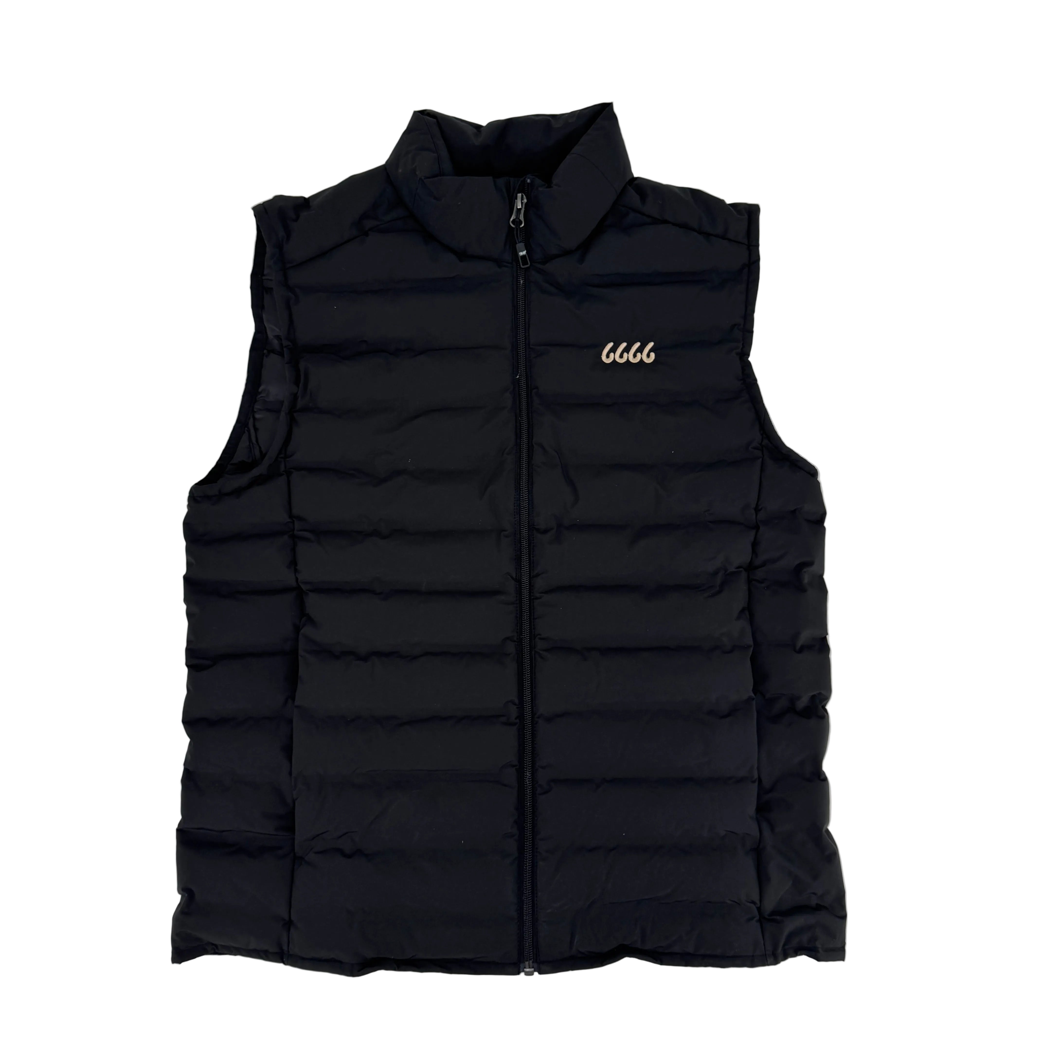 Men's Lightweight Puffer Vest - Black