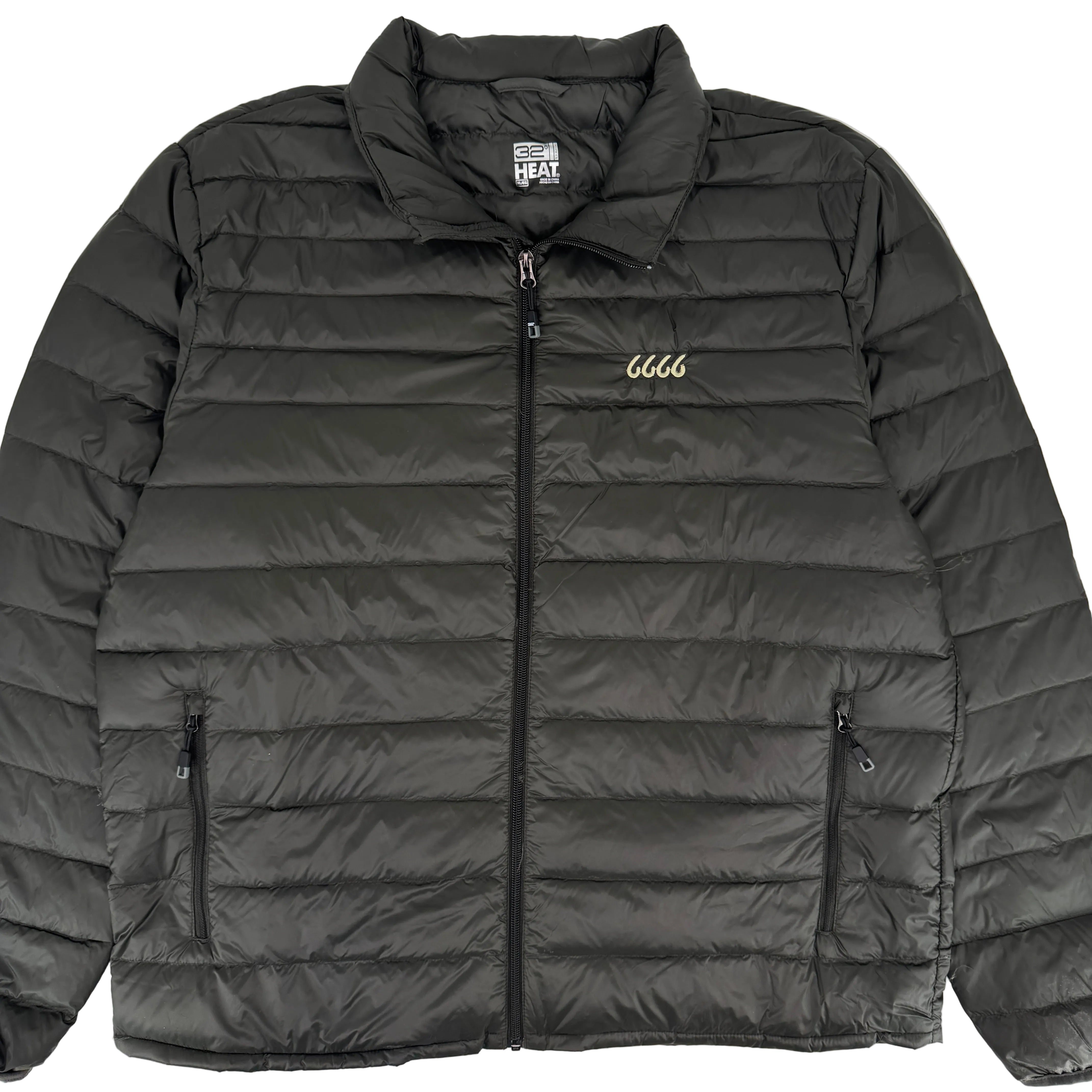 Men's Puffer Jacket - Army Green
