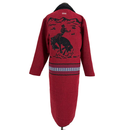 Schaefer Women's Blanket Coat-Crimson