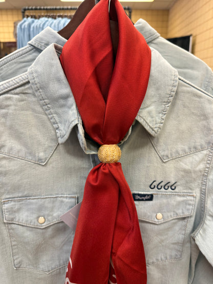 Rawhide Scarf Slide