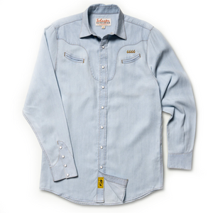 Schaefer Jesse Western Shirt- Light Wash