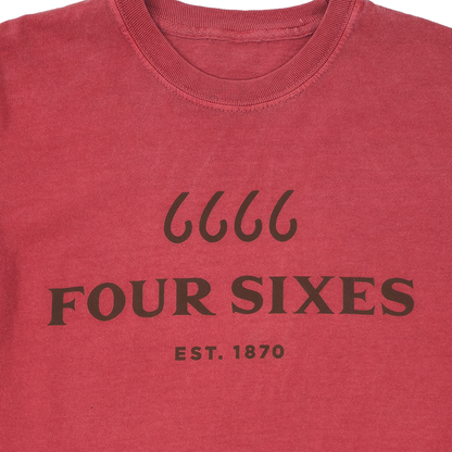 Long Sleeve Logo Heavy Cotton-Crimson