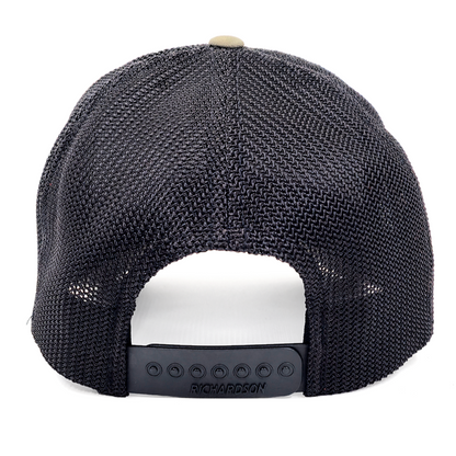 Leather Patch Trucker Loden/Black