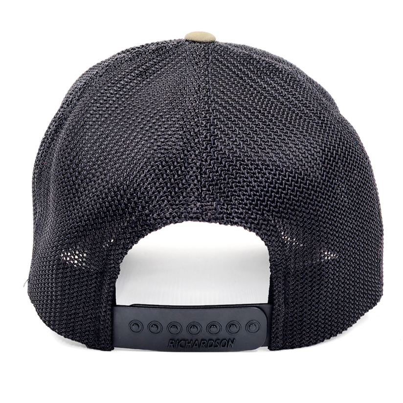 Leather Patch Trucker Loden/Black