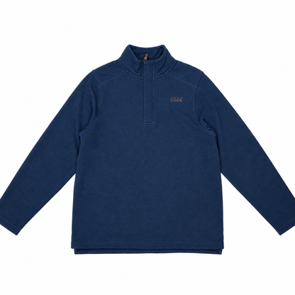 Men's Blue Quarter Zip
