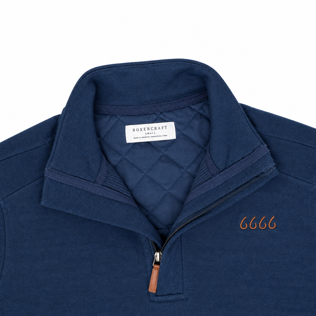 Men's Blue Quarter Zip