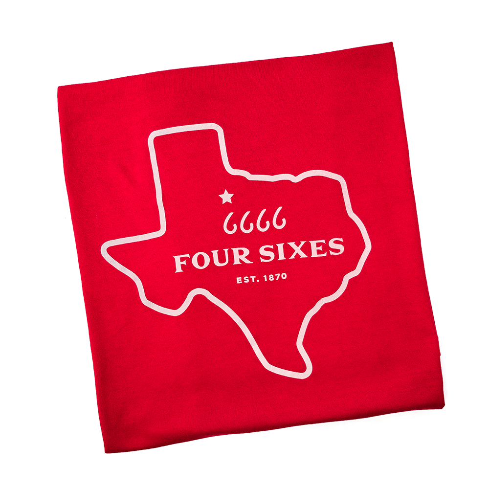 Four Sixes Sweatshirt Blanket