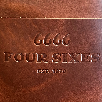 Four Sixes Leather Tote - Saddle