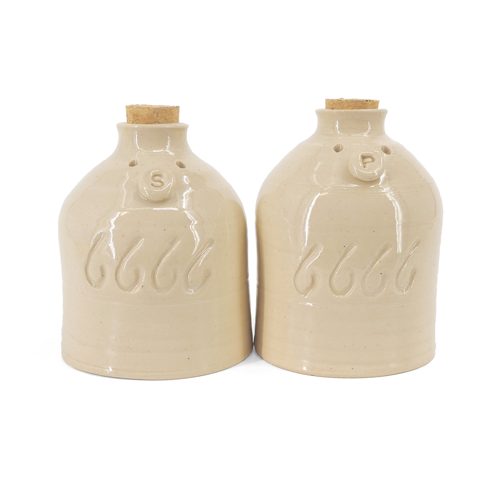 Four Sixes Pottery Salt & Pepper Shakers